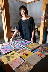 地元で開催するポップアップへの来場を呼び掛ける高山さん