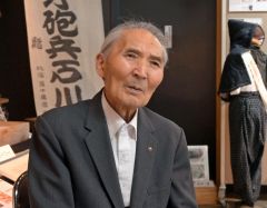 本別空襲の体験を語る今野保雄さん
