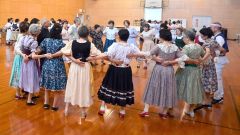 ダンスを通じて交流を深めた参加者