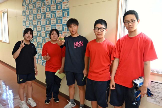 帯広第七中が令和７年７月７日に　生徒会主催で「クワトロセブン」イベント