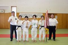 女子団体戦３連覇の西山道場