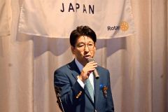 ２５００地区ガバナーの佐渡氏が十勝を公式訪問 2