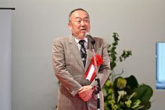 祝辞を述べる坂根釧路支部長