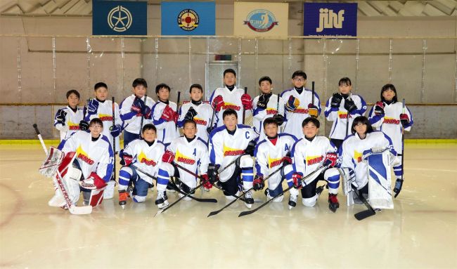 初参戦の帯広選抜、健闘誓う　地区選抜小学生アイスホッケー大会