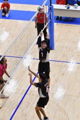 下音更女子４連覇、帯南町男子８年ぶりＶ　全十勝中学夏季バレー 15