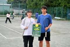 帯広テニス協会が８月９日に小・中学生体験交流会
