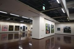 作品が揃う会場
