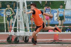 高校男子円盤投げ決勝