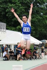 男子走り幅跳び決勝