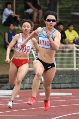 女子２００メートル決勝１０組