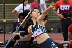 女子やり投げ決勝