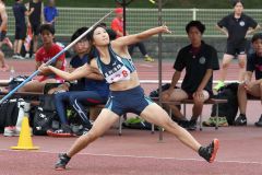 女子やり投げ決勝