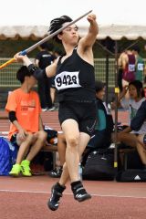 男子やり投げ決勝