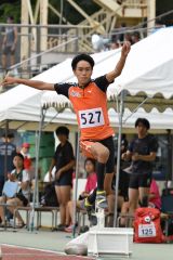男子三段跳び決勝