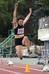 女子三段跳び決勝