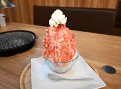 “ふわふわ”かき氷で体ひんやり　十勝の猛暑を吹き飛ばそう！
