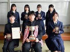 いざ全国大会、「精いっぱい」　南商業高ＯＡビジネス部とワープロ部