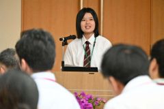 拠点校の更別農高生徒が活動報告　道教委の産学連携プロジェクトのシンポジウム 2