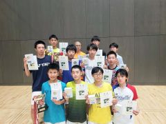 男子個人戦の上位入賞者
