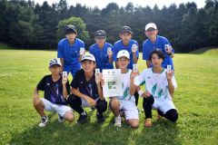 男子団体戦３位の帯緑園