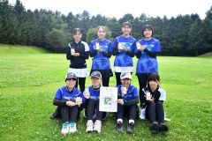 女子団体戦準優勝の更別中央