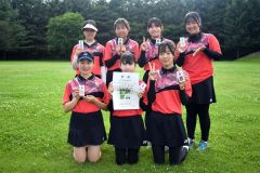 女子団体戦３位の帯翔陽