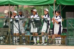 １回戦・帯大谷―帝京安積（金野和彦撮影）
