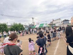 親子で夏まつり満喫　栄保育園　縁日やキッチンカーも 3