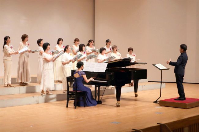 【写真】繊細な女声合唱、３団体がジョイントコンサート　幕別