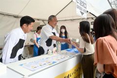 ミルクランド北海道スタンド開幕　札幌・北農ビルで８月８日まで