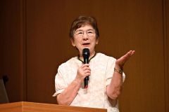 来場者の質問に答える大峪氏