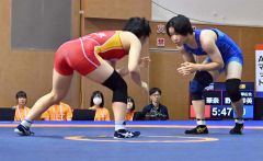野口、十勝から全国制覇の可能性を証明　インターハイ・レスリング女子 2