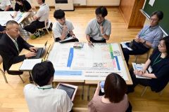 足寄町の子どもたちの１２年間の学びについて考えた