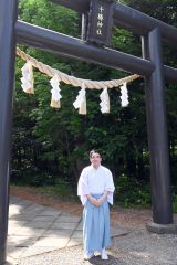 管内最古の神社・十勝神社の６代目宮司に加藤祐亮さん　広尾