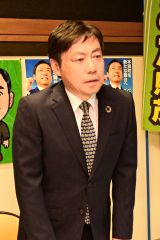本別町長選への再出馬を表明した編田氏