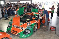名車７６７Ｂに歓声　マツダファンミーティングにぎわう