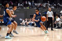 男子２回戦・帯八―江別第三（金野和彦撮影）