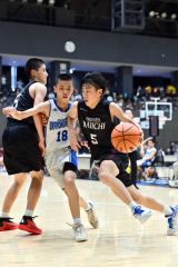 男子２回戦・帯一―札幌啓明（金野和彦撮影）