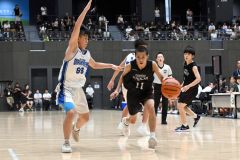 男子２回戦・帯一―札幌啓明（金野和彦撮影）