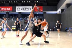 男子２回戦・帯一―札幌啓明（金野和彦撮影）