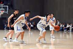 女子２回戦・帯西陵―中標津・知床未来（金野和彦撮影）