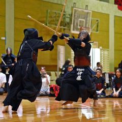 音更柳町Ａが小学生高学年団体Ｖ　剣道少年交流錬成幕別大会