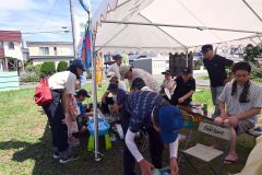 ぷれいおんと町内会共催のこども夏まつり　地域交流の場づくり　きぼう第２児童公園 2