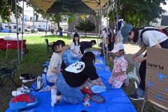 ぷれいおんと町内会共催のこども夏まつり　地域交流の場づくり　きぼう第２児童公園 5