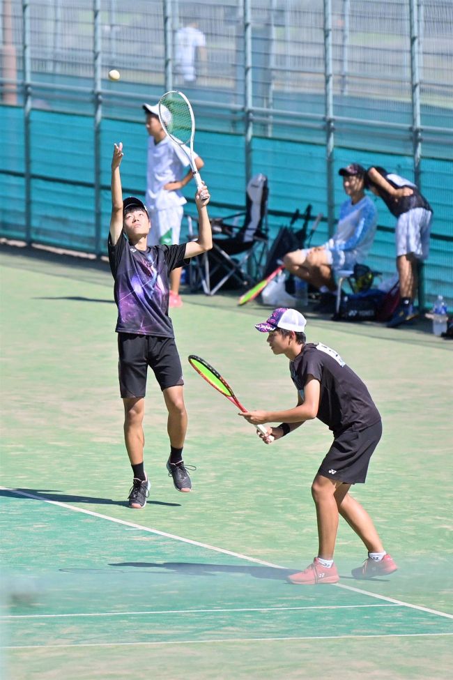 道内高校生が力試し　ソフトテニス帯広研修大会