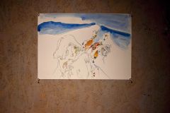 「一緒に業を捨てる」との思いを託した作品
