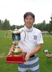 佐藤初優勝　十勝ＣＣグランドシニア選手権