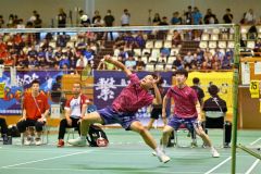 木村・竹村組　櫻田・若林組は２回戦敗退　澤田は薄氷勝利で４強入り　全国高校総体バドミントン