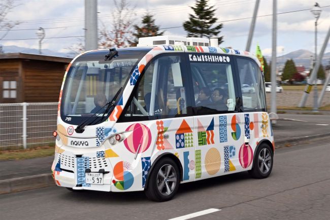 レベル４の実装に向け前進　上士幌で新たな自動運転バス導入