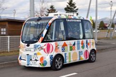 レベル４の実装に向け前進　上士幌で新たな自動運転バス導入